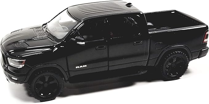 KiNSMART - 2019 Dodge Ram 1500 Pickup 1:46 O Scale 5" Die Cast Metal Model Toy Truck (Black)