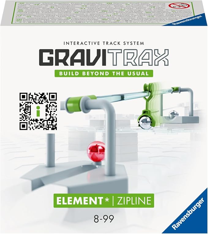 Ravensburger GraviTrax Element Zipline. Can be Combined with All GraviTrax Product Lines and Construction Toys for Children from 8 Years