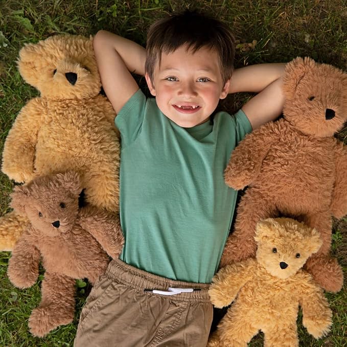 Vermont Teddy Bear Brown Teddy Bear Stuffed Animal | Soft Cozy Plush, Romantic Gift, Recycled Filling, Design in USA | 13 Inch | Super Soft Teddy Bear Collection