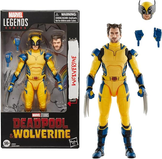 Marvel Legends Series Wolverine, Deadpool & Wolverine Collectible 6 Inch Action Figure for Adults Ages 14 and Up