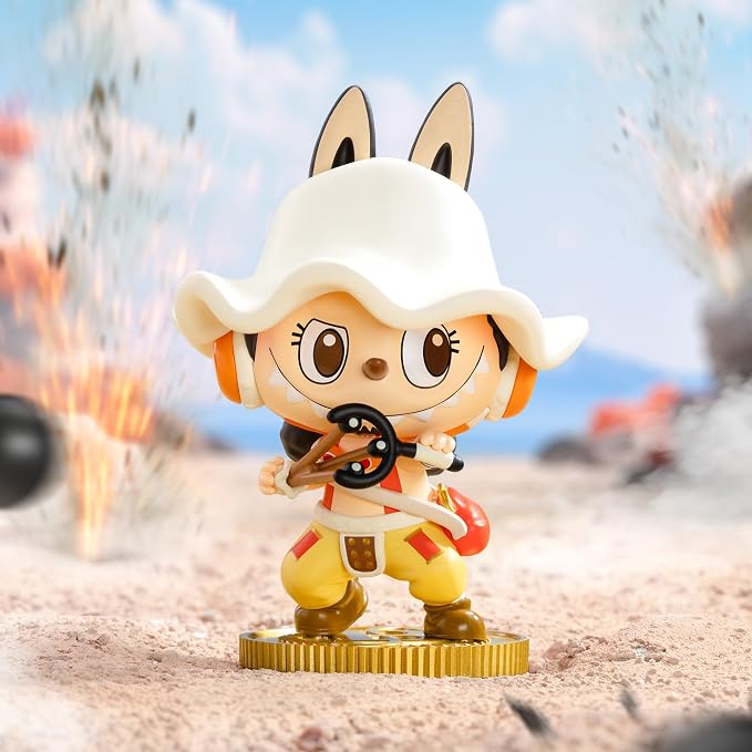 POP MART THE Monsters × One Piece Series Figures Blind Box Figures, Random Design Action Figures Collectible Toys, Holiday Birthday Gifts for Girls and Boys, Anime Fans,Single Box