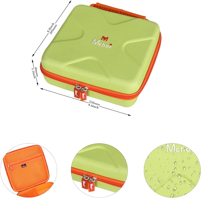 Mchoi Hard Carrying Case Fits for ThinkFun Gravity Maze Marble Run Brain Game and STEM Toy, Case Only