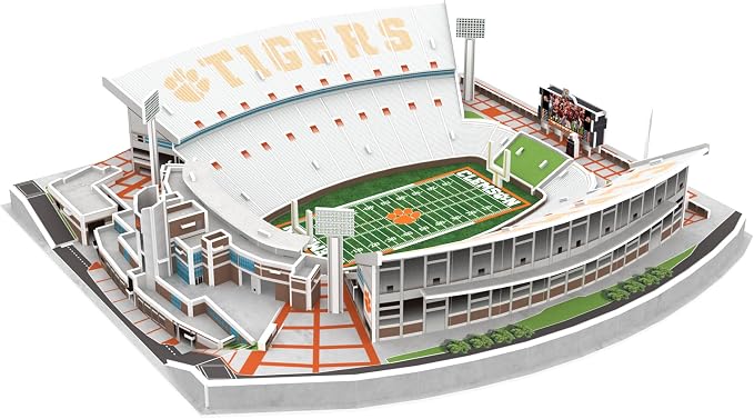 Pro-Lion 3D Jigsaw Puzzle of Memorial Stadium -94 Pieces | Home of Clemson Tigers | NCAA Football Gifts for Age 7+