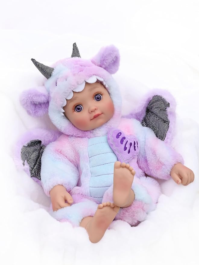 Baby Dolls, 18inch Large Realistic Cute Soft Body Real Life Baby Doll with Accessories for 3+ Year Old Girls Gifts, Pretend Play, Collection, Belief Slogan Design