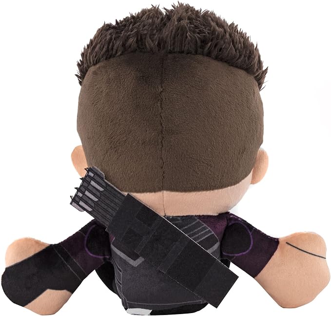 Bleacher Creatures Marvel Hawkeye 8" Kuricha Sitting Plush- Soft Chibi Inspired Toy