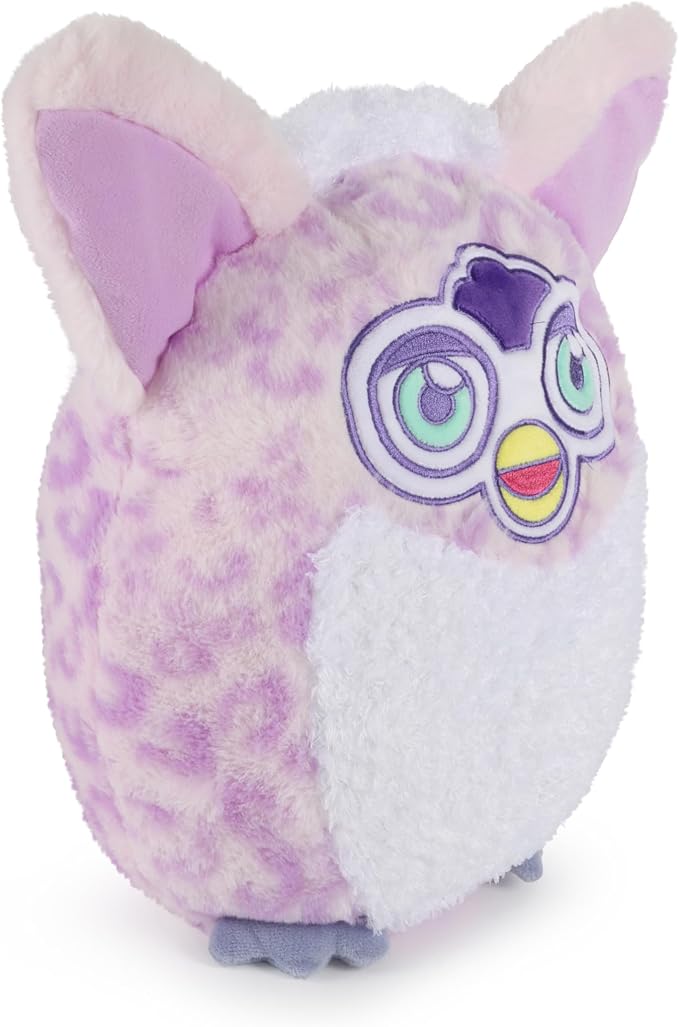 Jay Franco Furby Plush Pillow Buddy – 15 Inch Kids Ultra-Soft Stuffed Plushie & Cozy Pillow, Official Licensed Product, Purple