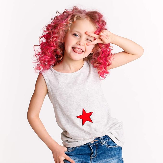 Desire Deluxe Girls Gifts Hair Chalk - 10 Temporary Washable Color Pens for Kids, Teenage, Make Up & Dress Up Colourful Styles Set Toy for Christmas, Birthday, Halloween Accessories, Party Activities