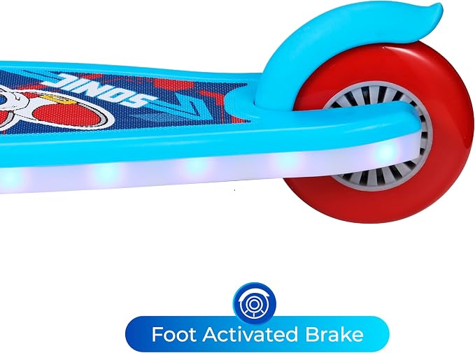 Kick Scooter for Kids, 3 Wheel Self Balancing, Light Up LED Wheels
