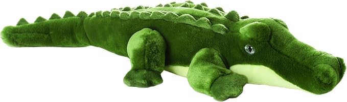 Aurora® Adorable Flopsie™ Swampy™ Stuffed Animal - Used to Create Imaginative Play Adventures - Perfect for Birthdays, Kids and Adults, All Ages - Green 16 Inches
