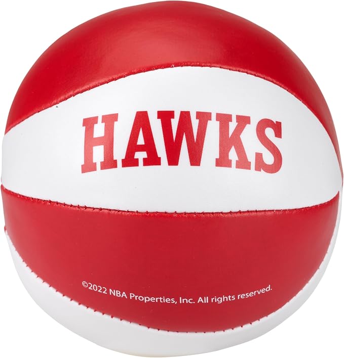 Franklin Sports NBA Toy Basketballs - 2 Pack of Kids Soft Mini Basketballs for Over The Door + Indoor Hoops - NBA Fan Shop
