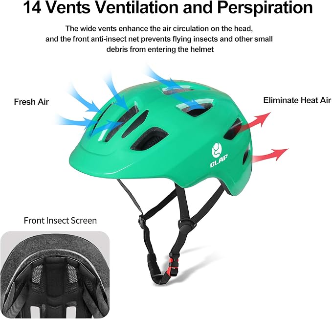GLAF Baby Bike Helmet Toddler Helmets for 1 Year Old and up Infant Girls Boys Multi Sport Adjustable for Scooter Bicycle Skateboard Cycling