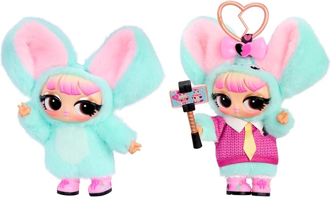 LOL Surprise Plush Surprise! Pup-Tart Plush Doll with Hidden Fashions, On-the-Go Play, 7 Total Surprises – Great Gift for Kids Ages 3+