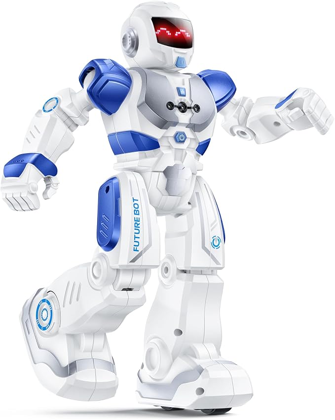 Ruko 6088 Programmable Robot, Gesture Sensing Intelligent Remote Control Robot for Kids 3-6 Years, Christmas Birthday Gift