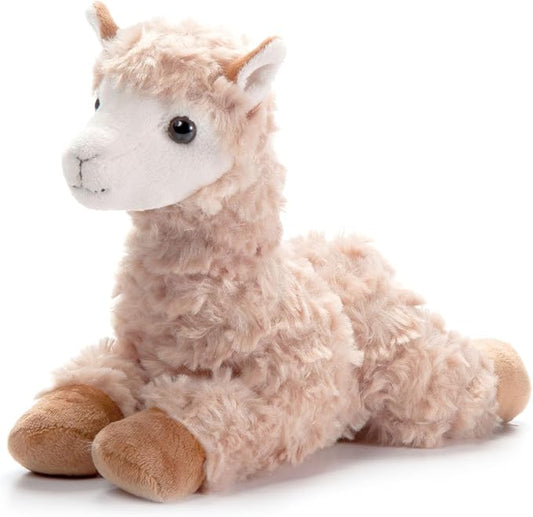 The Petting Zoo Llama Stuffed Animal Plushie, Gifts for Kids, Scoopz Wildlife Animals, Llama Plush Toy, 8 inches
