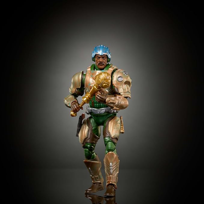 Masters of the Universe Action Figure Chronicles Man-At-Arms, 6.5 Inch Scale 2026 Movie Accurate, 30 Points Articulation