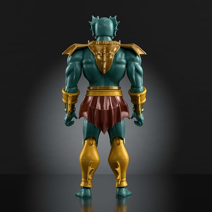 Masters of the Universe Origins Action Figure 200X Cartoon Collection Mer-Man, 5.5 Inch 1980s Motu TV Villain, Detailed Design Trident & Sword