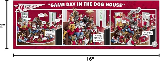 YouTheFan NCAA Game Day in The Dog House - 1000pc Puzzle