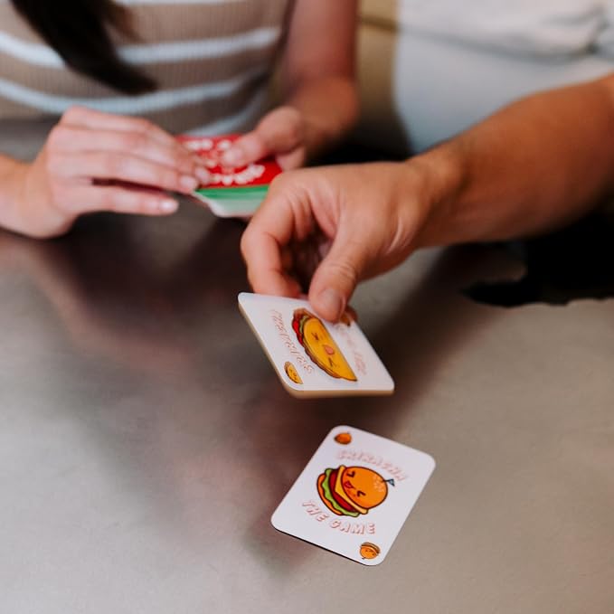 DSS Games Sriracha: The Game [A Spicy Slapping Card Game for The Whole Family | Great for White Elephant Gifts, Stocking Stuffers, Coworkers, Under $20, Ages 7 and Up]