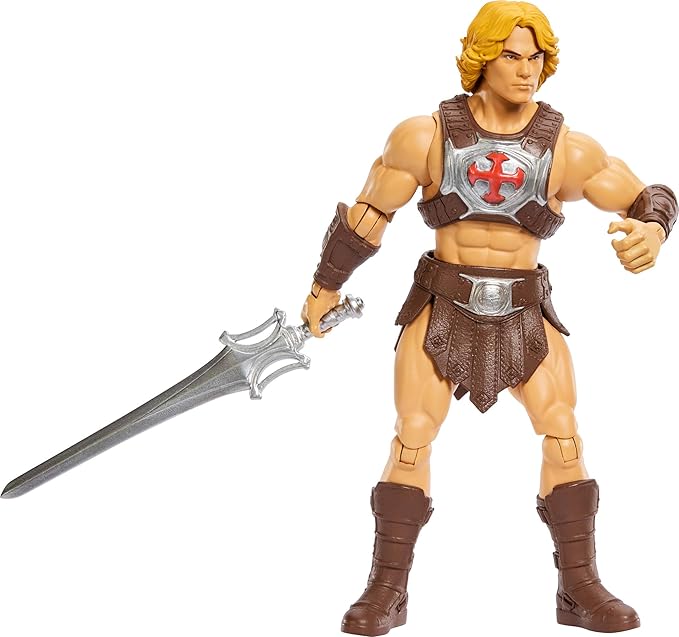 Masters of the Universe Movie He-Man 5.5 Inch Action Figure Hero Toy, Content Accurate, 14 Movable Joints & Power Sword