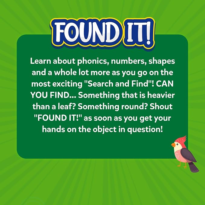 Skillmatics Indoor & Outdoor Scavenger Hunt Card Game - Found It, Educational Game Collections, Gifts for Kids, Boys, Girls and Families, for Ages 4, 5, 6, 7, Perfect for Home, School, Playdates