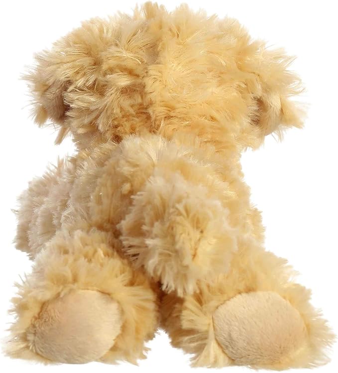 Aurora® Adorable Mini Flopsie™ Ginny Goldendoodle™ Stuffed Animal - Mini Companions Ready for Playful Adventures - for Kids All Ages, Toddlers, Adults, and Families - Gold 8 Inches