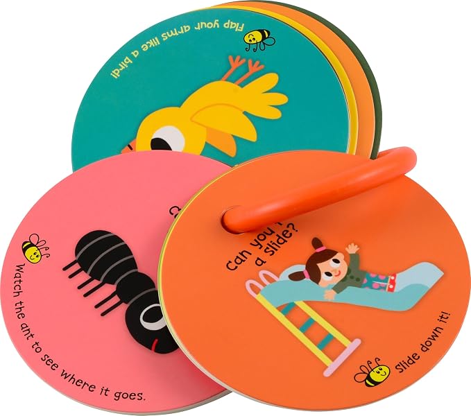 MOLLYBEE Kids Toddler Outdoor Scavenger Hunt Cards at The Park, Toddler Games, Gifts for Ages 2, 3, 4