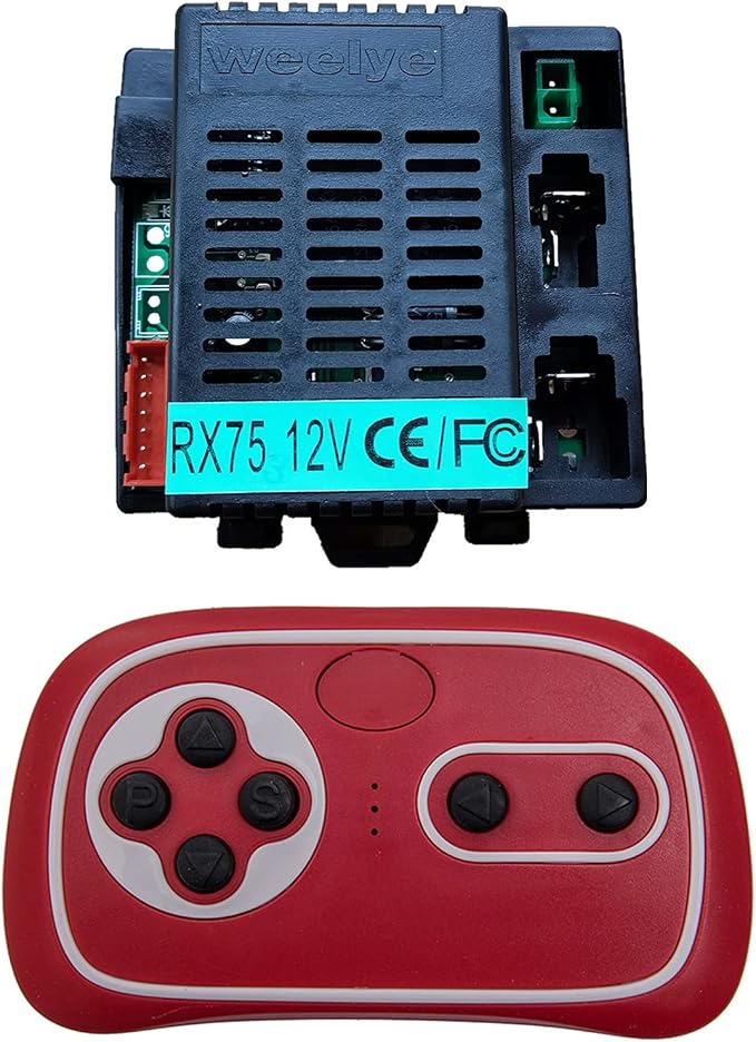 weelye RX75 12V FCC/CE Kids Powered Ride on car 2.4G Bluetooth Remote Control and Receiver Kit Controller Accessories for Children Electric Ride On Car Replacement Parts