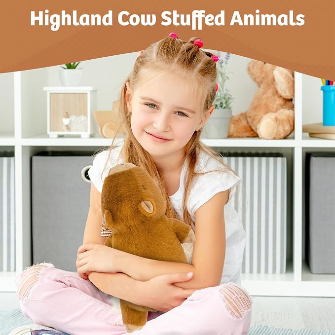 Marysun Microwavable Capybara Stuffed Animal - Weighted Stuffed Animal Plush, Heating Pad, Cozy Gift for Girls|Women|Kids|Elder People, 9.8in, 1.65lb