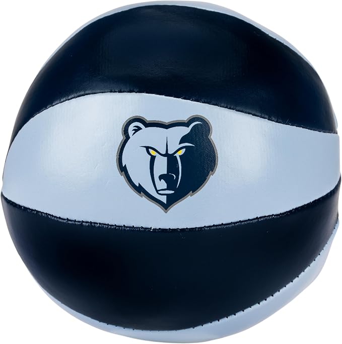 Franklin Sports NBA Toy Basketballs - 2 Pack of Kids Soft Mini Basketballs for Over The Door + Indoor Hoops - NBA Fan Shop