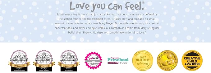 Mary Meyer Putty Nursery Stuffed Animal Soft Toy, 11-Inches, Pink Kitty