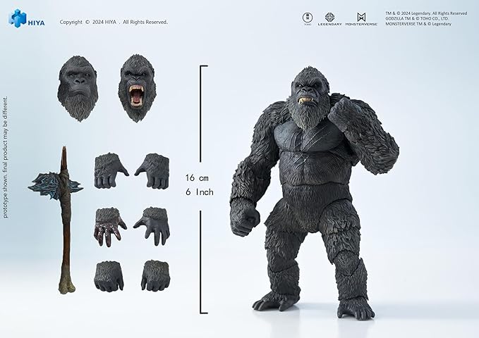 Godzilla x Kong: The New Empire: Kong Basic Exquisite Series Action Figure
