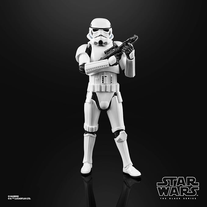 STAR WARS The Black Series Imperial Stormtrooper Toy 6-Inch-Scale The Mandalorian Collectible Action Figure, Kids Ages 4 and Up
