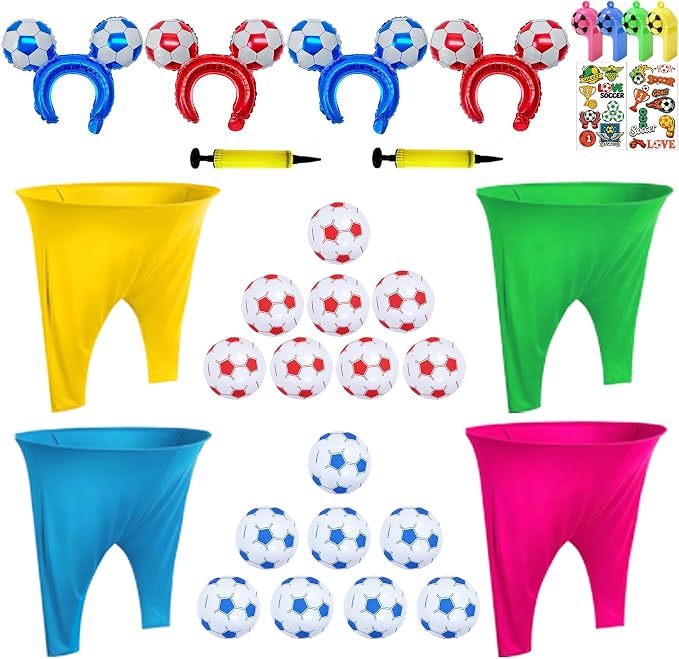 Granny Pants Yard Game, Granny Pants Outdoor Party Game Granny Pants Outdoor Game with Bouncy Balls and Pump Fun Family Reunion & Adult Yard Games for Groups