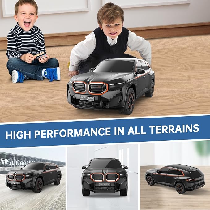 RASTAR RC Cars 1/24 BMW XM Label Red Remote Control Car for Kids Adults, Black 2.4GHz BMW Toy Car