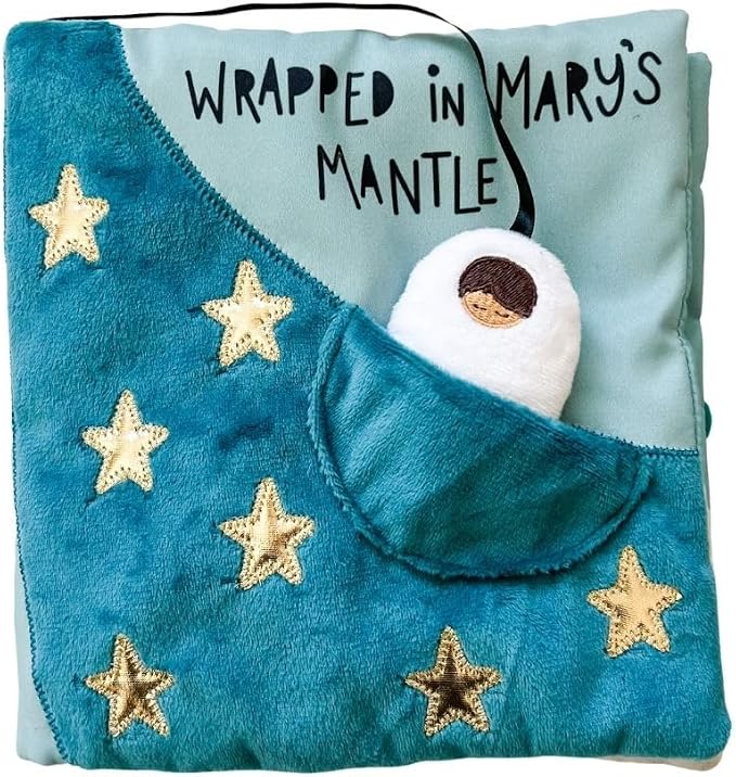 Wrapped in Mary’s Mantle Quiet Book - Catholic Stories Book for Kids with Spiritual Lessons - Mary’s Love Teaching Faith, & Guidance Thro...