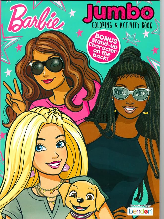 Barbie Coloring and Activity Book Bundle with Imagine Ink Coloring Book, Stickers and More