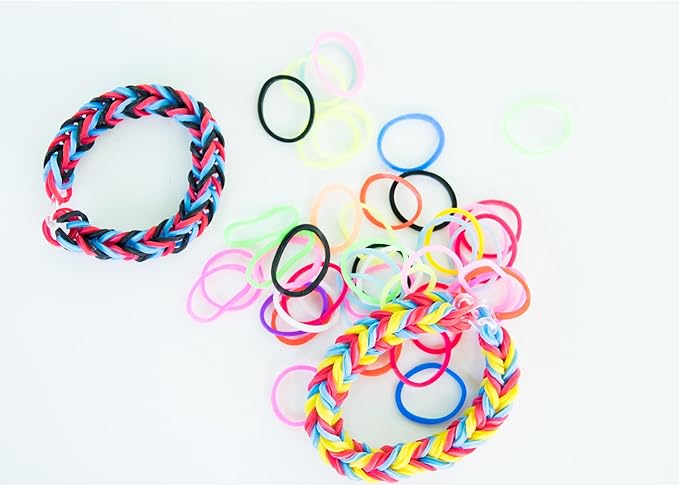 JIYAKO 11000+ Rubber Band Bracelet Kit,Friendship Bracelet kit,Loom Bracelet Making kit,28 Colors