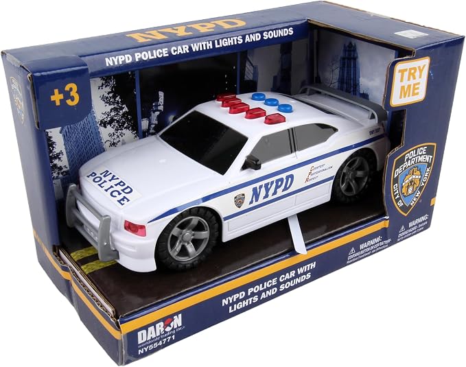 Daron NYPD Police Car with Lights & Sounds | Lights & Sounds