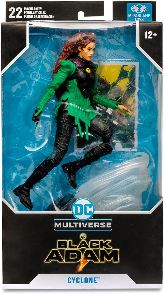 McFarlane Toys DC Black ADAM Movie 7IN Figures - Cyclone
