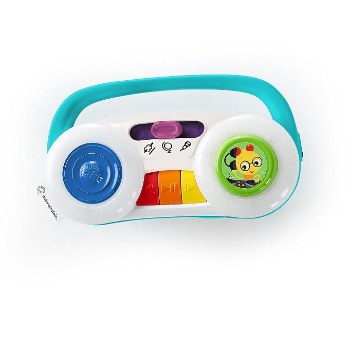 Baby Einstein Toddler Jams Lights and Music Toy, On-The-Go Toddler Toy, 30+ Melodies and Sounds, 12 Months+