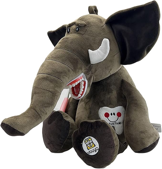 Tooth Fairy Plush Doll, Dental Stuffed Oral Health Presentation Puppet Doll Tooth Fairy Dental Educational Plush Small Size Doll with Teeth for Kids Chidren Boys Girls