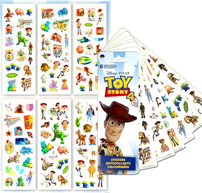 Bendon Toy Story Coloring Activity Book and Sticker Set for Kids