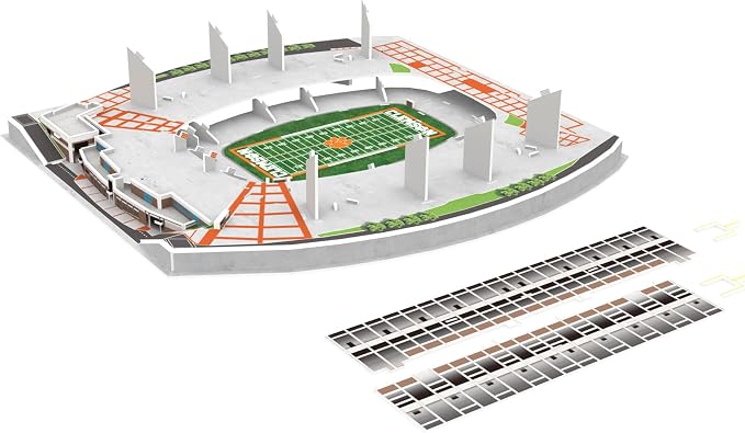 Pro-Lion 3D Jigsaw Puzzle of Memorial Stadium -94 Pieces | Home of Clemson Tigers | NCAA Football Gifts for Age 7+