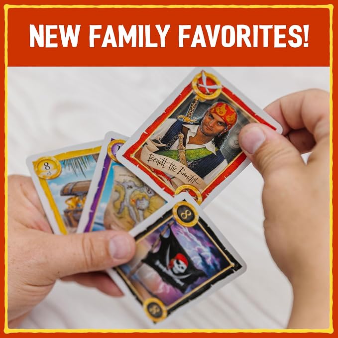 Grandpa Beck's Games Skull King - The Ultimate Pirate Trick Taking Card Game | Strategy Game for Friends, Family, Game Night | from The Creators of Cover Your Assets | 2-8 Players Ages 8+ (Expansion)
