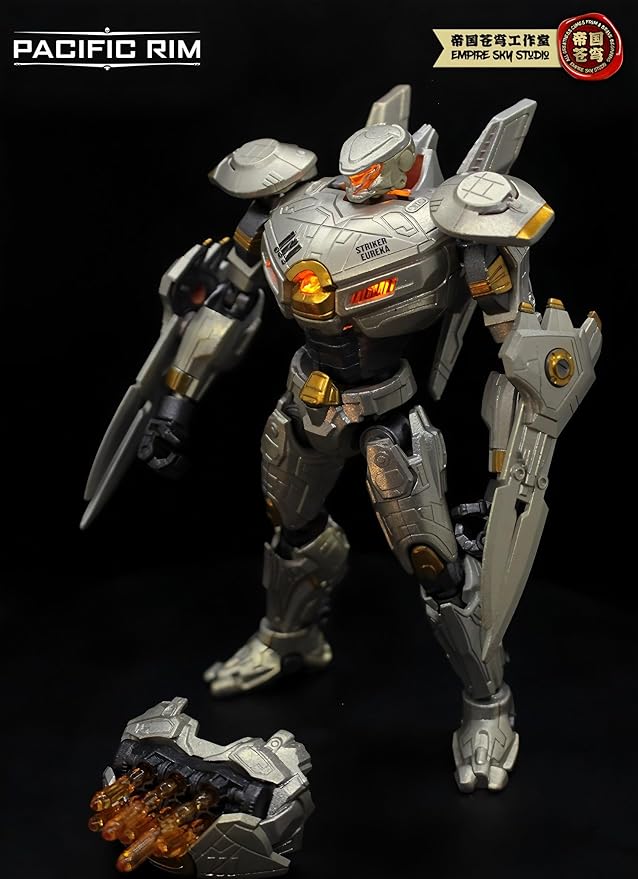 Pipigirl x Empire Sky Studio 1/12 Pacific Rim Mech Action Figure, Boxed Unique Figure Idea, 5 in Assembly Collectible Mecha Action Figures Kits