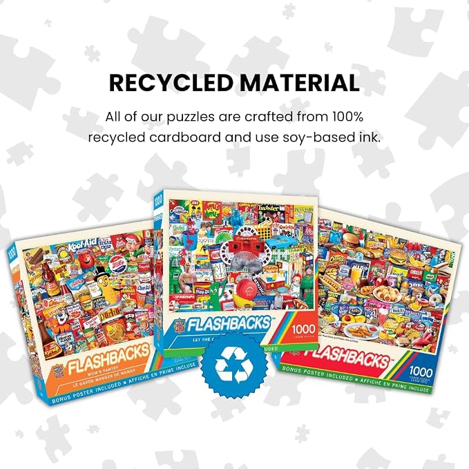 MasterPieces - 1000 Piece Jigsaw Puzzle, Breakfast of Champions, Fun for Adults, Family, Kids, Non-Glare Finish, 19.25" x 26.75"