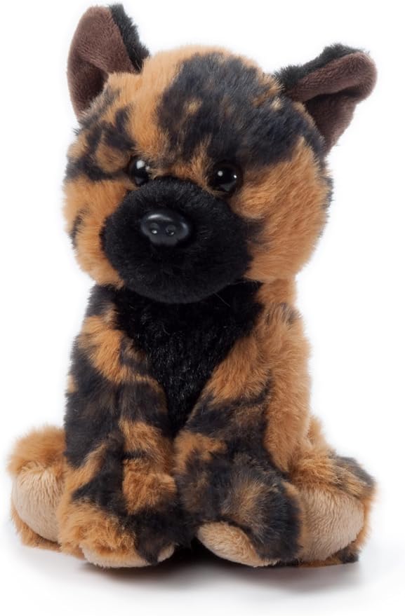 The Petting Zoo African Wild Dog Stuffed Animal Plushie, Gifts for Kids, Wild Onez Babiez Zoo Animals, Zoologee African Wild Dog Plush Toy 6 inches