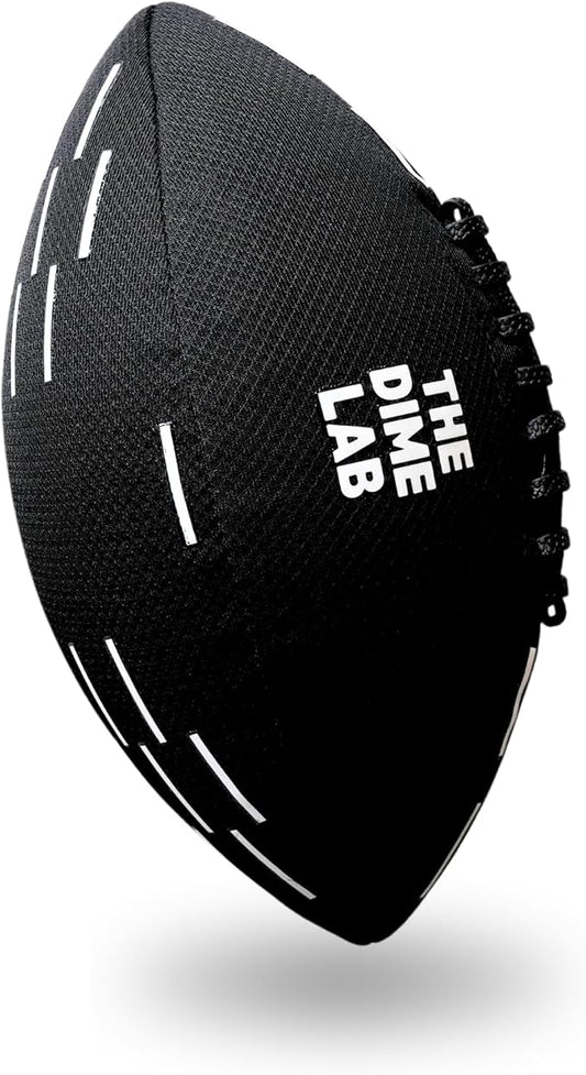 The Dime Lab Water Football - Waterproof Football for Pools, Beaches, & Lakes - Strong Grip Training, Outdoor, All-Weather Water Toys for All Ages