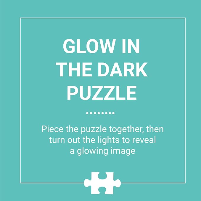 Mudpuppy Dinosaur Glow-in-the-Dark Puzzle, 100 Pieces, 18”x12” –Perfect for Kids Age 5+ - Colorful and Glowing Illustrations of Dinosaurs and Prehistoric Life - Award-Winning Glow in the Dark Puzzle