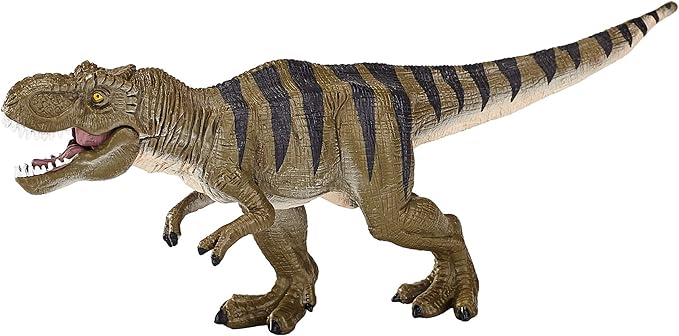 MOJO - T-Rex Tyrannosaurus with Moving Articulated Jaw | Hand-Painted Toy Figure | Prehistoric Life Collection | True to Life & Highly Detailed | Designed in UK